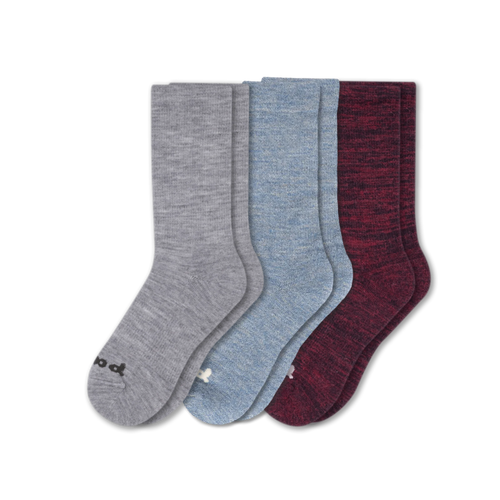 3 Pack - Men's Crew Pacas Socks