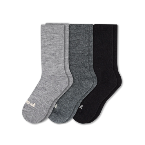 3 Pack - Women's Crew Pacas Socks