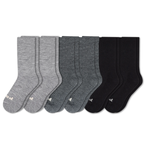 6 Pack - Women's Crew Pacas Socks