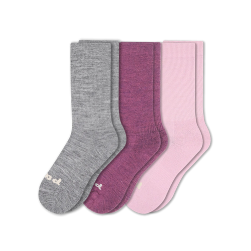 3 Pack - Women's Crew Pacas Socks