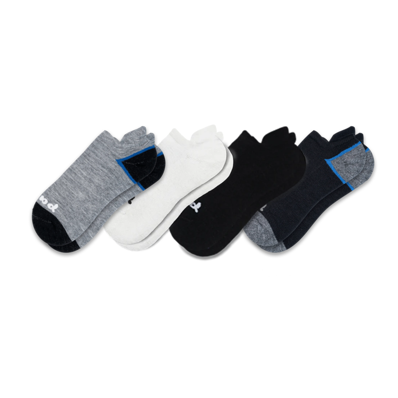 4 Pack - Men's Low Cut Pacas Socks