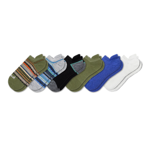 6 Pack - Men's Low Cut Pacas Socks