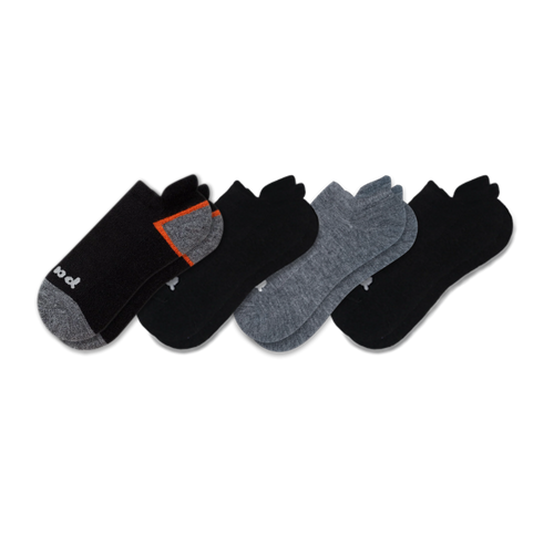 4 Pack - Men's Low Cut Pacas Socks