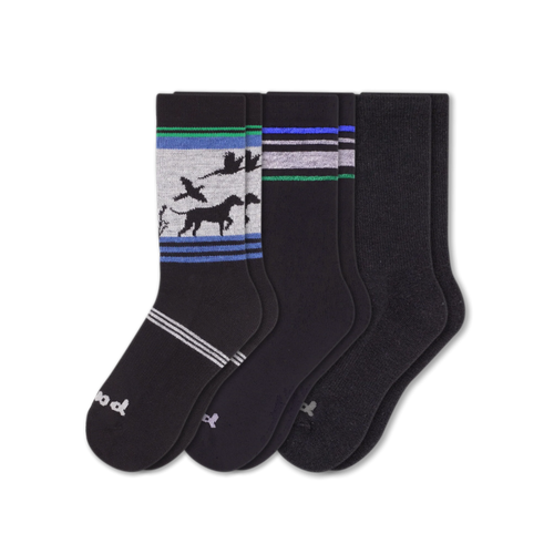 3 Pack - Men's Crew Pacas Socks