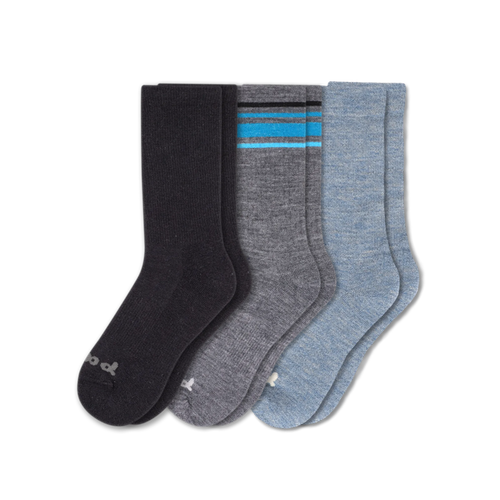 3 Pack - Men's Crew Pacas Socks