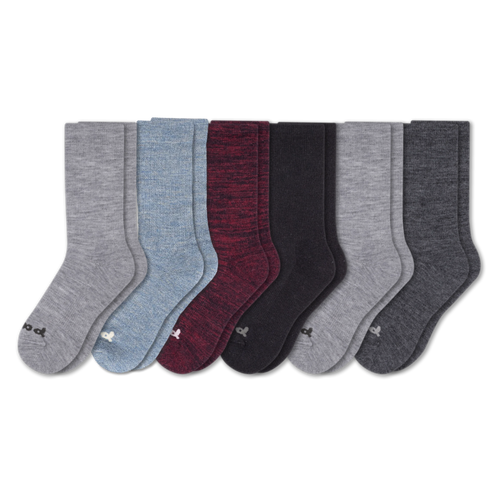 6 Pack - Men's Crew Pacas Socks