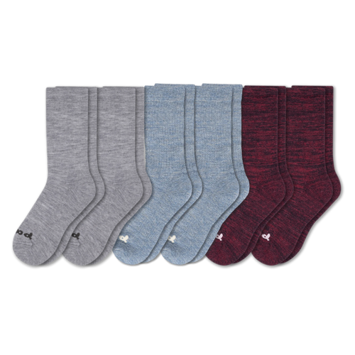 6 Pack - Men's Crew Pacas Socks