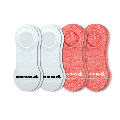 4 Pack - Women's No Show Socks