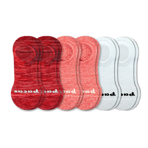 6 Pack - Women's No Show Socks