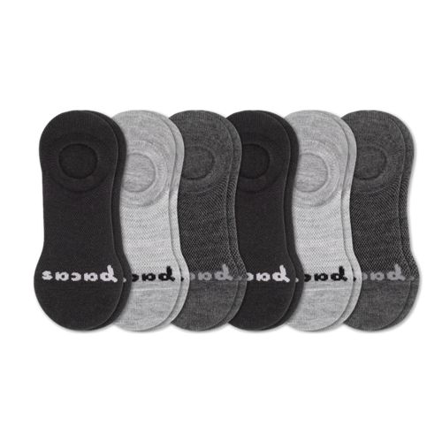 6 Pack - Women's No Show Socks