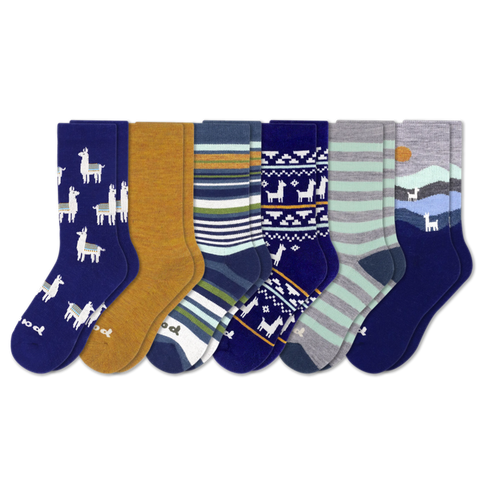 6 Pack - Women's Crew Pacas Socks