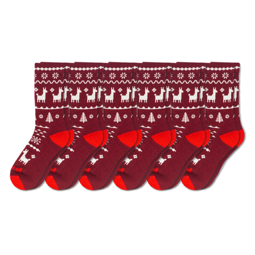 6 Pack - Women's Crew Pacas Socks