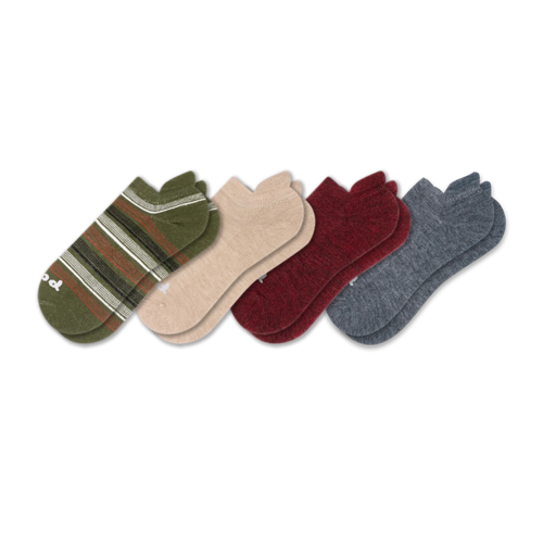 4 Pack - Men's Low Cut Pacas Socks