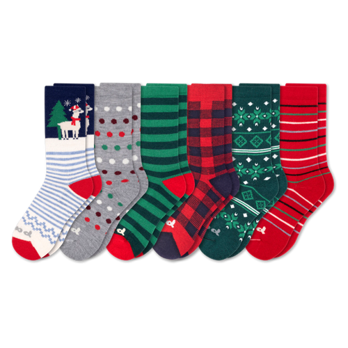 6 Pack - Women's Crew Pacas Socks