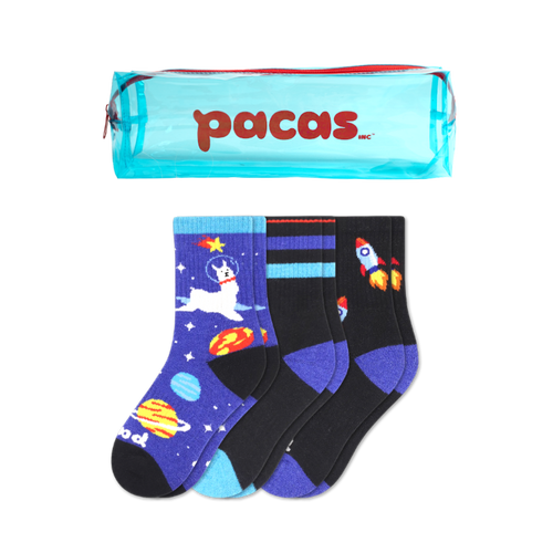 3 Pack - Kids' Crew Pacas Socks