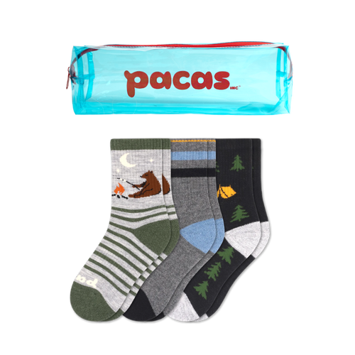 3 Pack - Kids' Crew Pacas Socks