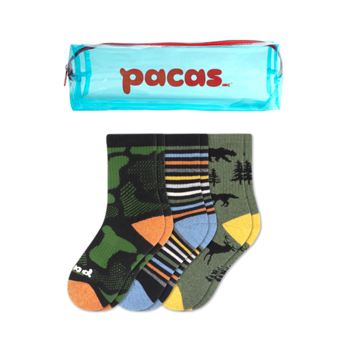 3 Pack - Kids' Crew Pacas Socks