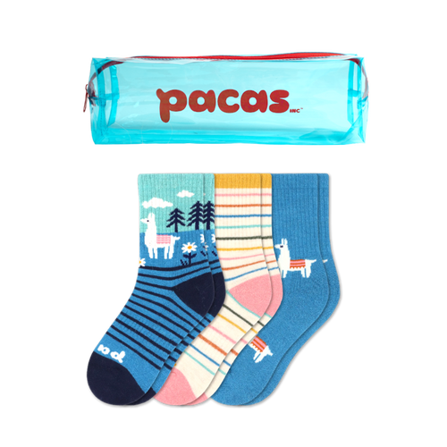 3 Pack - Kids' Crew Pacas Socks