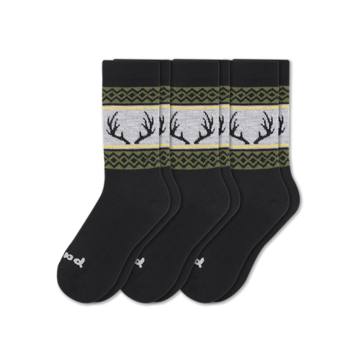 3 Pack - Men's Crew Pacas Socks