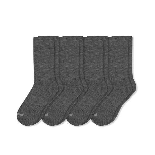 4 Pack - Men's Light-Weight Crew Pacas Socks