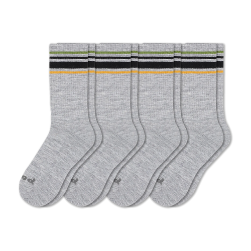 4 Pack - Men's Crew Pacas Socks