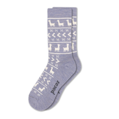 Women's Light-Weight Crew Pacas Socks  - Singles