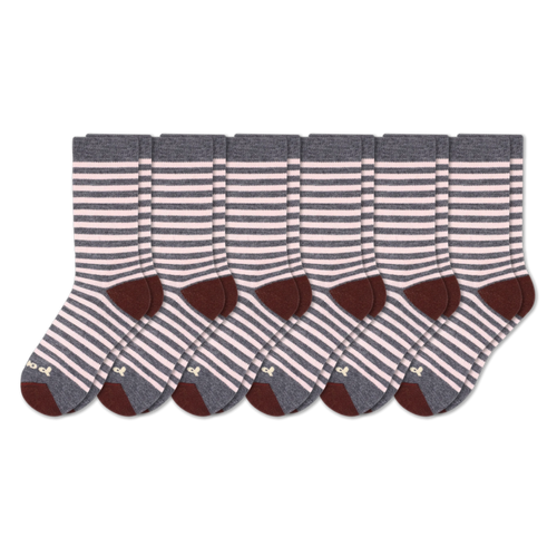 6 Pack - Women's Crew Pacas Socks