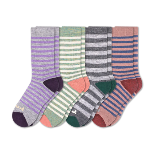 4 Pack - Women's Crew Pacas Socks