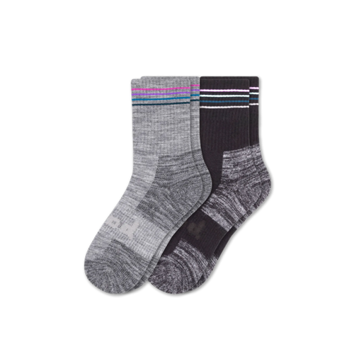 2 Pack - Women's Hiking Crew Pacas Socks