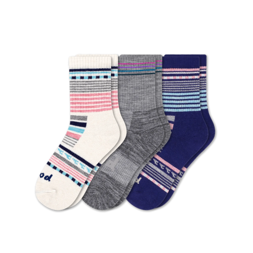 3 Pack - Women's Hiking Crew Pacas Socks