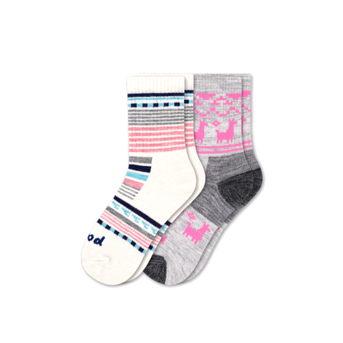 2 Pack - Women's Hiking Crew Pacas Socks