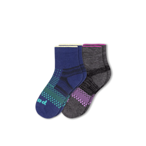 2 Pack - Women's Hiking Quarter Pacas Socks