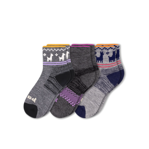 3 Pack - Women's Hiking Quarter Pacas Socks