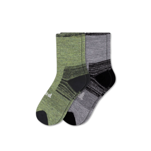 2 Pack - Men's Hiking Crew Pacas Socks