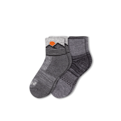 2 Pack - Men's Hiking Quarter Pacas Socks