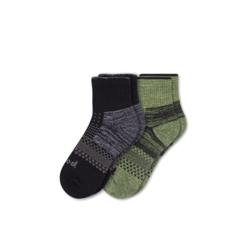 2 Pack - Men's Hiking Quarter Pacas Socks