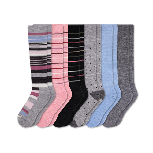 6 Pack - Women's Compression Socks