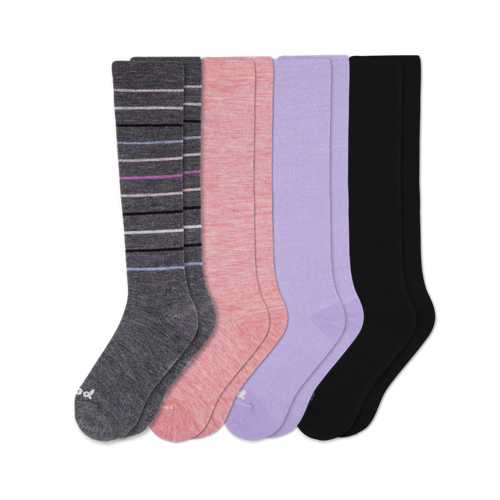 4 Pack - Women's Compression Socks