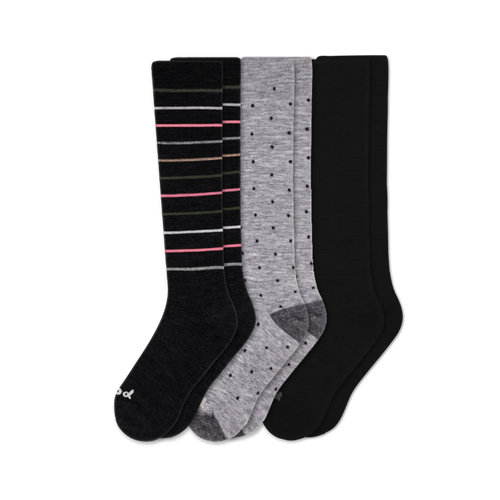 3 Pack - Women's Compression Socks