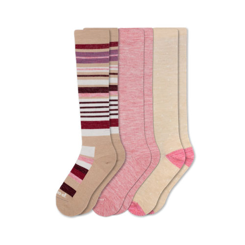 3 Pack - Women's Compression Socks