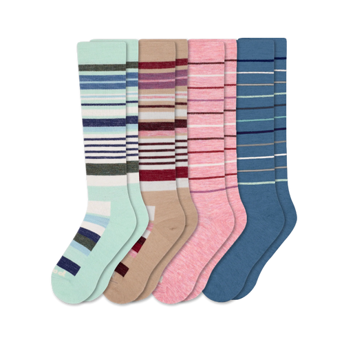 4 Pack - Women's Compression Socks