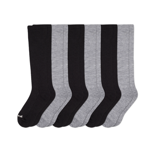 6 Pack - Men's Compression Socks
