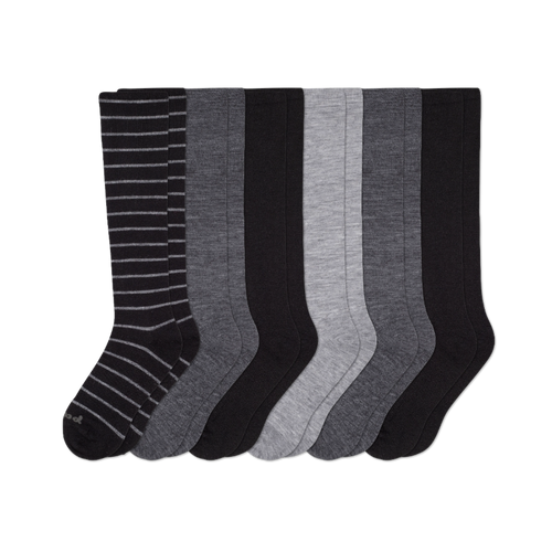 6 Pack - Men's Compression Socks