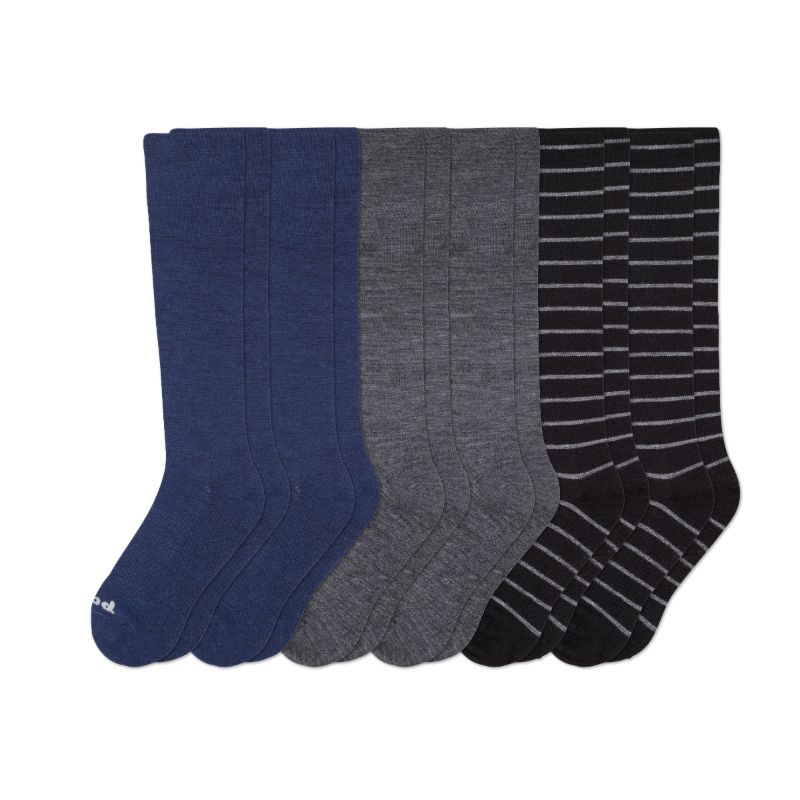 6 Pack - Men's Compression Socks