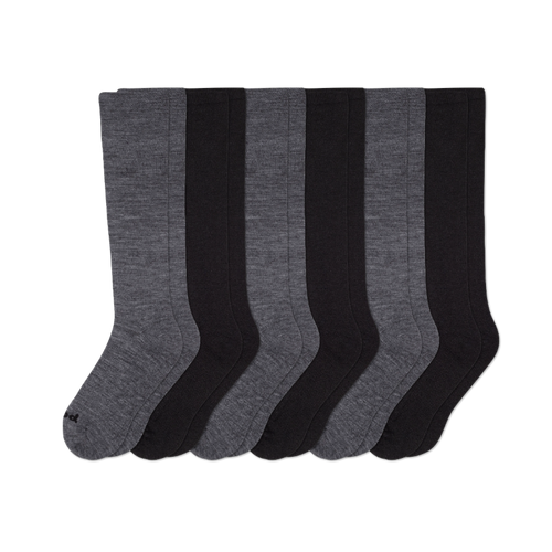 6 Pack - Men's Compression Socks