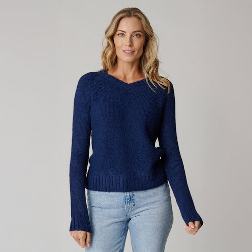 Women's V Neck Sweater
