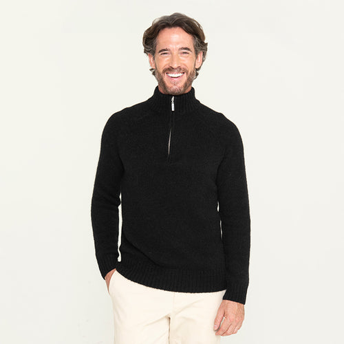 Men's Quarter Zip Sweater