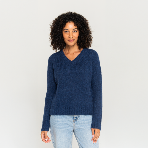 Women's V Neck Sweater