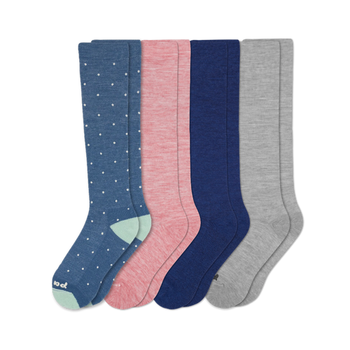 4 Pack - Women's Compression Socks