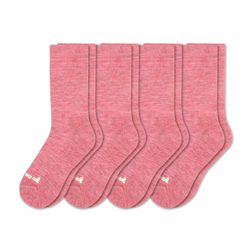 4 Pack - Women's Crew Pacas Socks